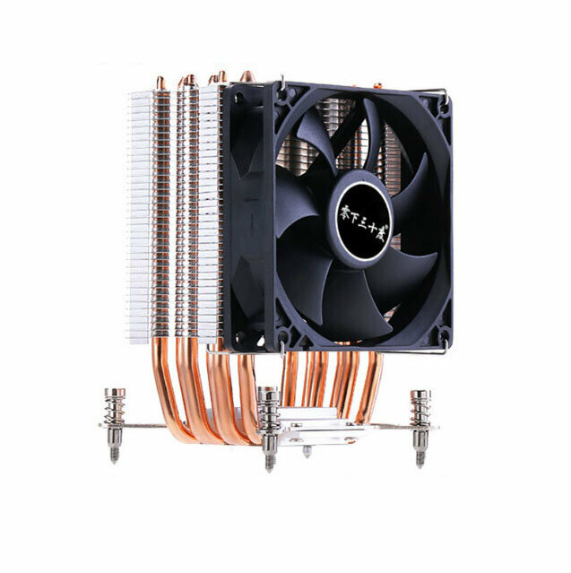Desktop CPU Cooler Large Airflow Silent Cooling Fan (6 Heat Pipes 115X Version Single Fan)