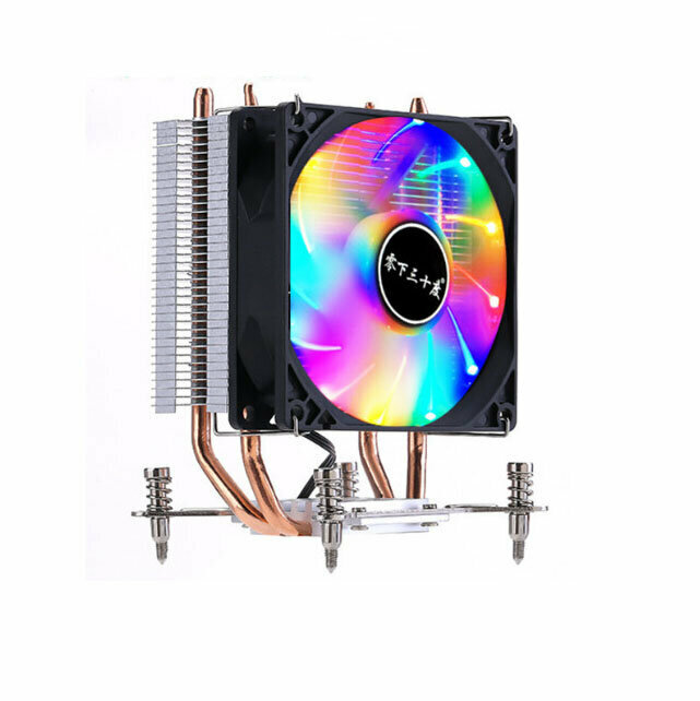Desktop CPU Cooler Large Airflow Silent Cooling Fan (2 Heat Pipes 115X Version Single Fan + IPL)
