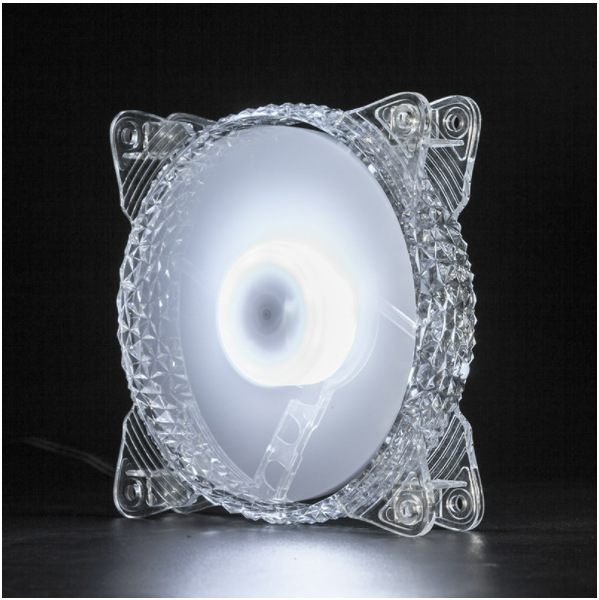 12CM RGBLDE Monochrome Cooling Fan (Contact customer service to confirm the color after placing an order)