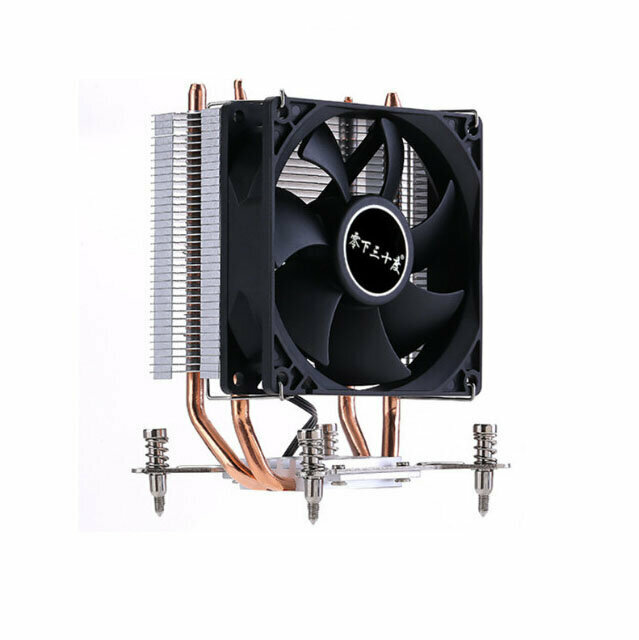 Desktop CPU Cooler Large Airflow Silent Cooling Fan (2 Heat Pipes 115X Version Single Fan)