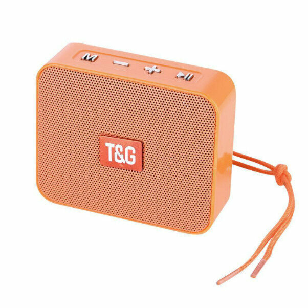 Outdoor portable bluetooth mini subwoofer (orange)