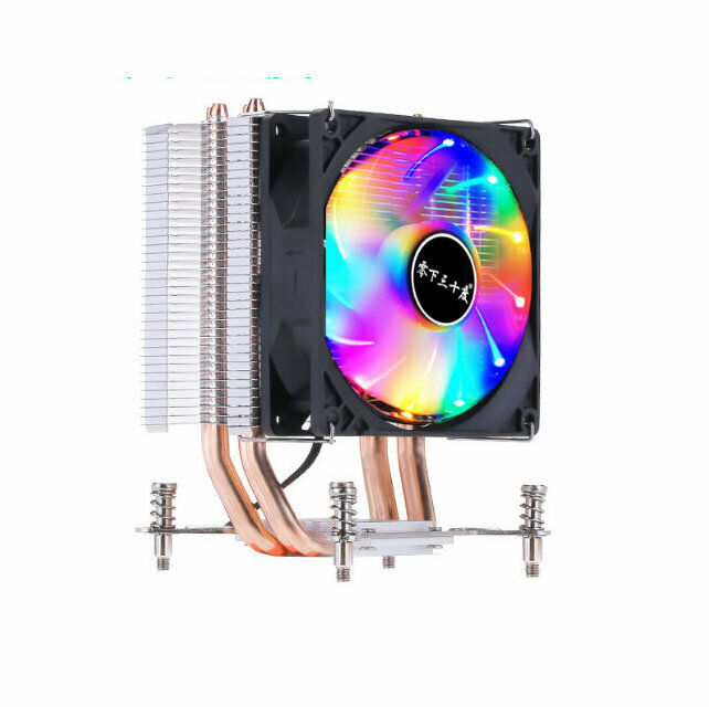 Desktop CPU Cooler Large Airflow Silent Cooling Fan (4 Heat Pipes 2011 Single Fan + IPL)