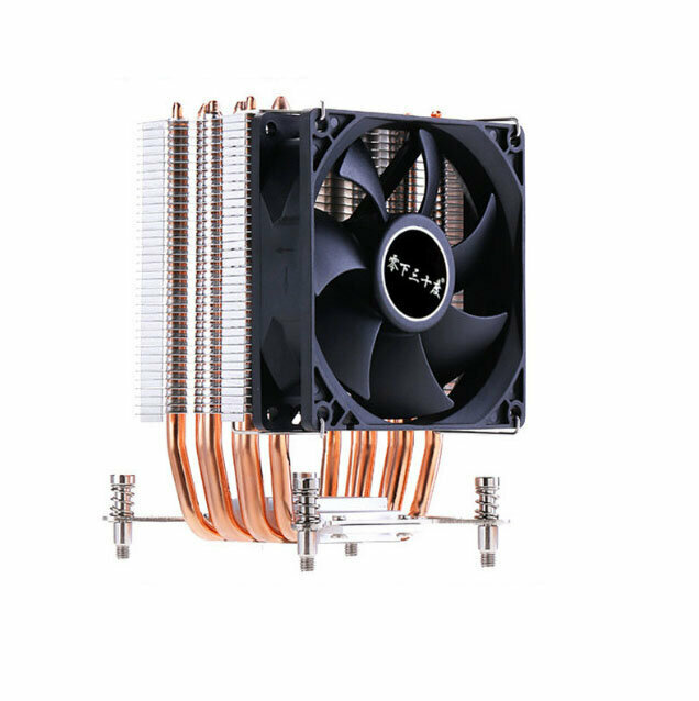 Desktop CPU Cooler Large Airflow Silent Cooling Fan (6 Heat Pipes 2011 Edition Single Fan)