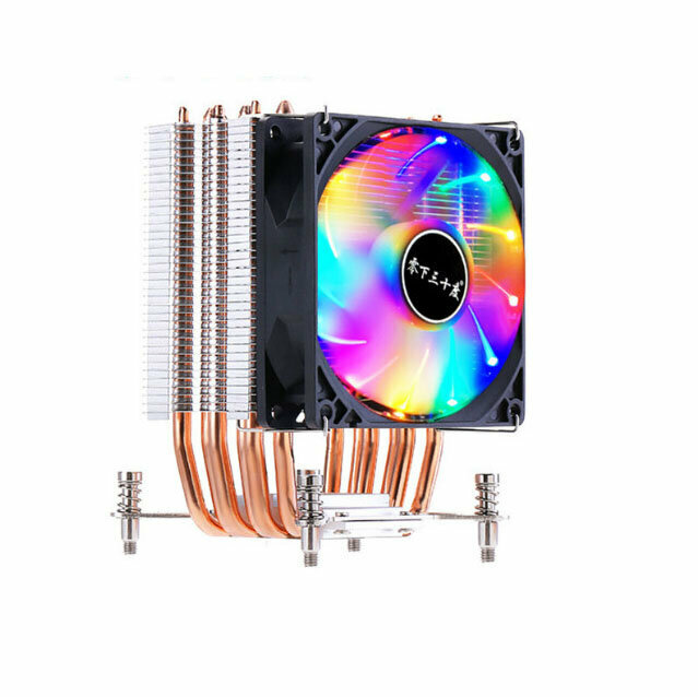 Desktop CPU Cooler Large Air Volume Silent Cooling Fan (6 Heat Pipes 2011 Edition Single Fan + IPL)