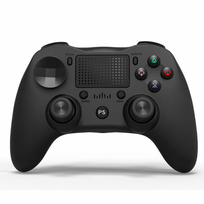 Compatible with PS4 wireless bluetooth gamepad (P912 Black)