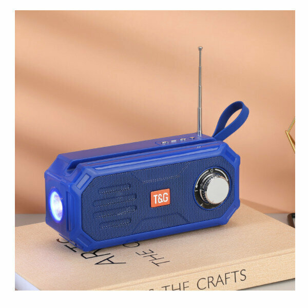 Flashlight Bluetooth subwoofer (blue)