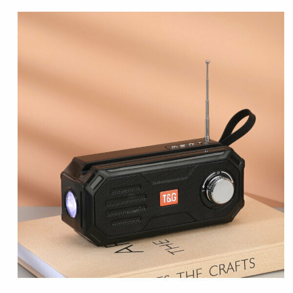 Flashlight Bluetooth subwoofer (black)