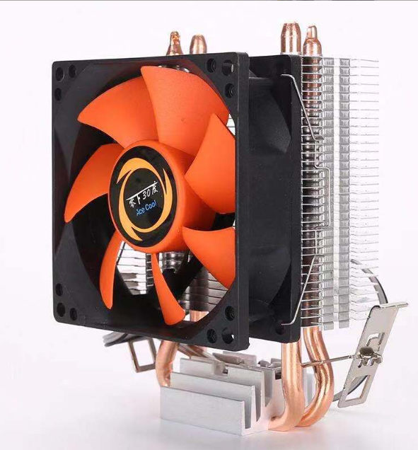 Silent CPU Fan Dual Copper Tube Cooler Tower (U8)