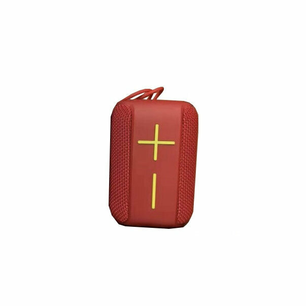 Fabric waterproof bluetooth speaker (red)