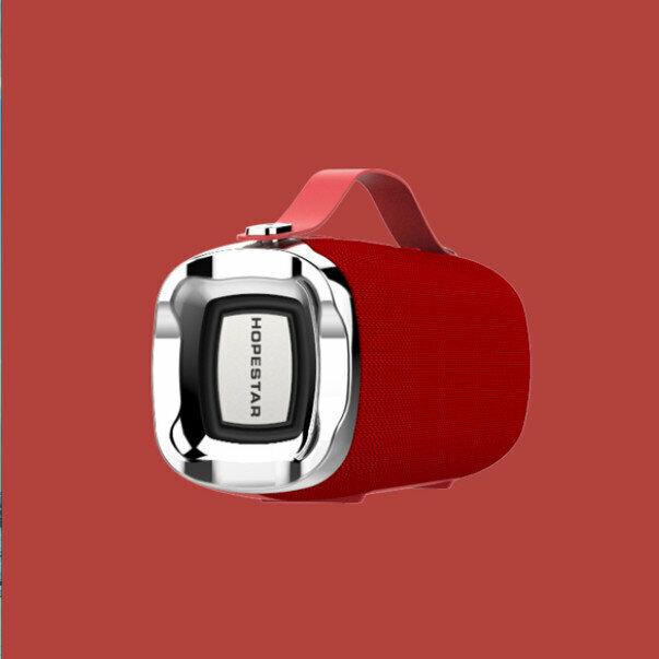 Bluetooth mini steel cannon audio (red)