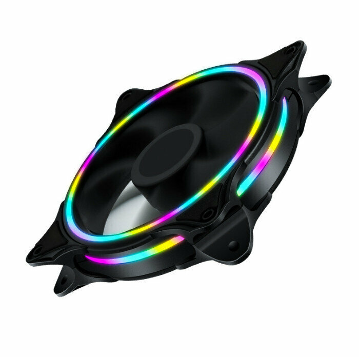 Computer Case Radiator RGB Optical Case Fan Radiator (Auto Radiator (4pin)