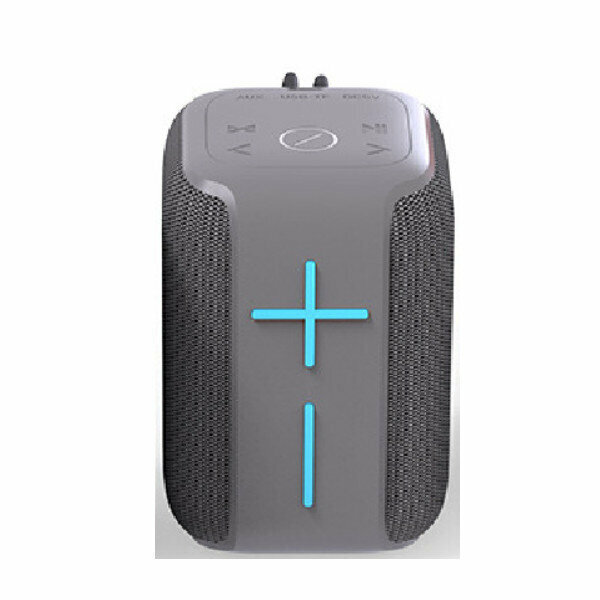 Fabric waterproof bluetooth speaker (gray)