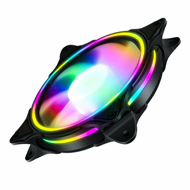 Computer Case Radiator RGB Optical Case Fan Radiator (Auto Radiator (4pin))