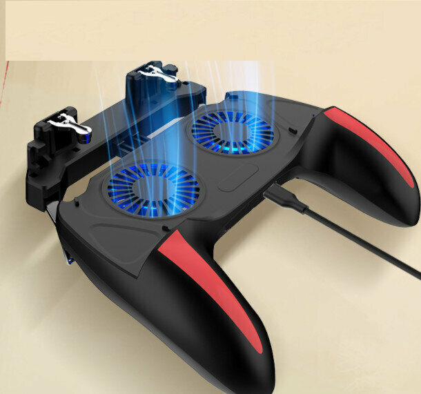 Semiconductor mobile phone radiator stimulation artifact [H10 dual fan cooling handle (plug-in model)]