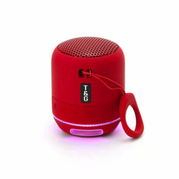 Outdoor portable bluetooth subwoofer (red)