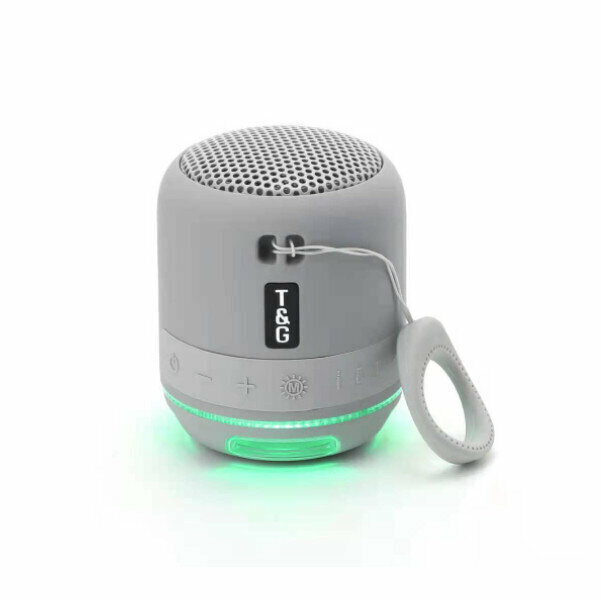 Outdoor portable bluetooth subwoofer (silver gray)