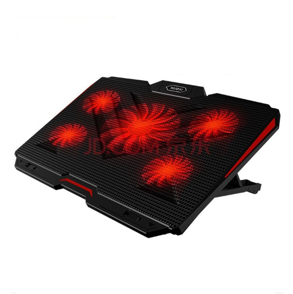 Laptop Cooler Adjustable Bracket (Black & Red)