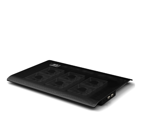 Laptop Cooler Six-Fan Slim Base (Black)