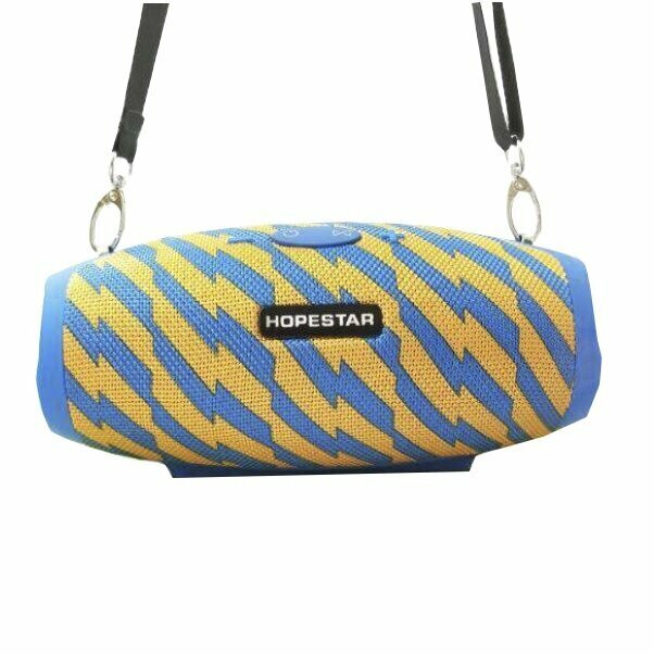 Dual Horn Bluetooth Subwoofer (Camouflage Blue)