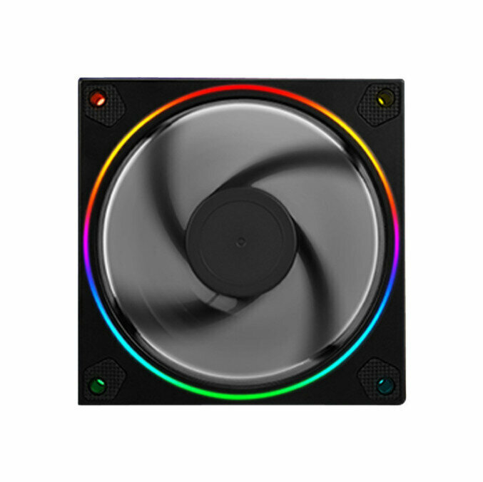 Computer Chassis Radiator Colorful Large Air Volume Silent Chassis Fan (Automatic Color)