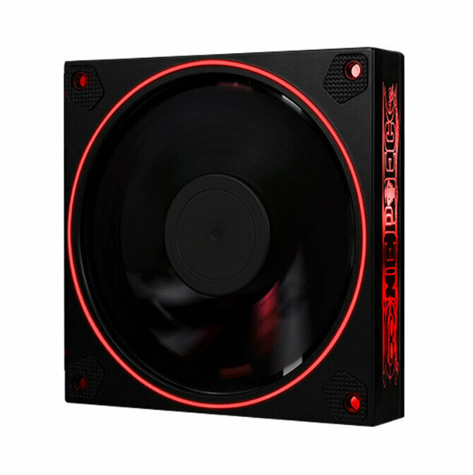 Computer Chassis Radiator Silent Chassis Fan (Red)