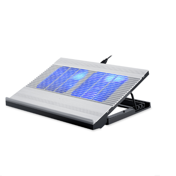 T10 Laptop Cooler Multi-level Adjustment Bracket Aluminum Alloy (Temperament Silver)
