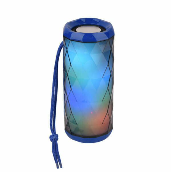 Bluetooth card color light subwoofer (blue)