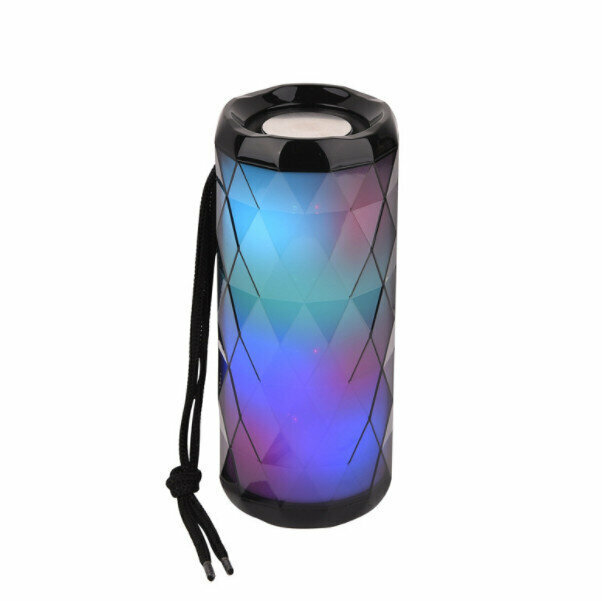 Bluetooth card color light subwoofer (black)