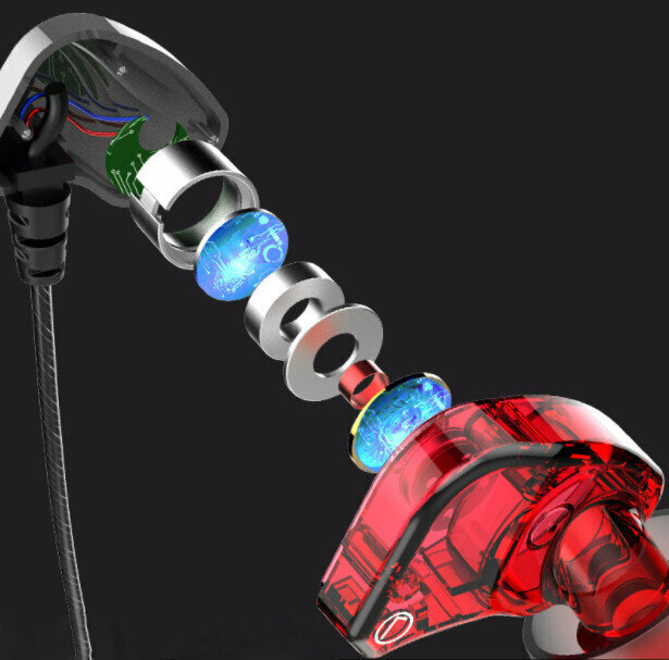 In-ear headphones with in-line headset (gunmetal (3.5mm)