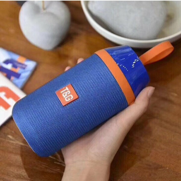 Portable Bluetooth speaker (blue)
