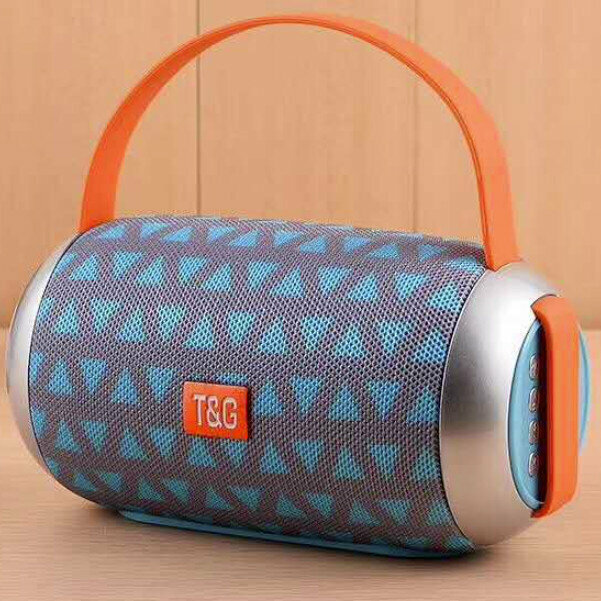 Outdoor portable bluetooth subwoofer (triangular blue)