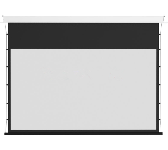 Built-in ceiling curtain, projection screen, electric remote control, lifting living room, hidden screen, 150-inch 16:9 high-definition gray fiberglass