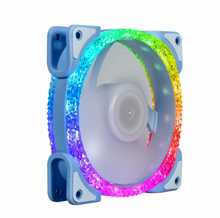 Computer Case Cooler ARGB Optical Case Fan Radiator (RGB Remote Control (6pin))