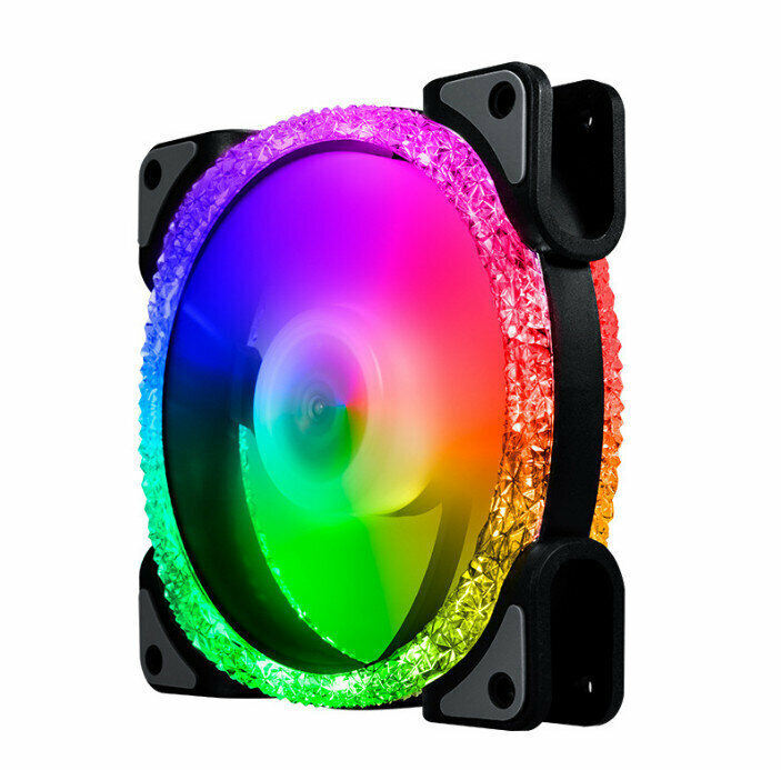 Computer Case Radiator ARGB Optical Case Fan Radiator (Auto Radiator (4pin))