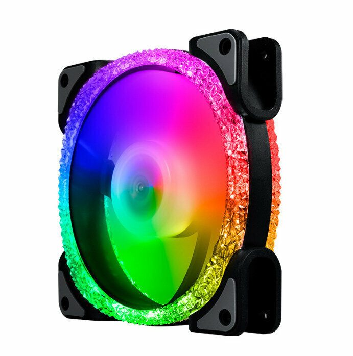 Computer Case Cooler ARGB Optical Case Fan Phantom Cooler (Argb (5V Shenguang Motherboard Sync))