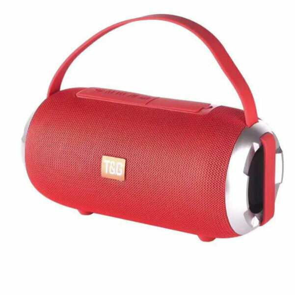 Outdoor portable bluetooth subwoofer (red)