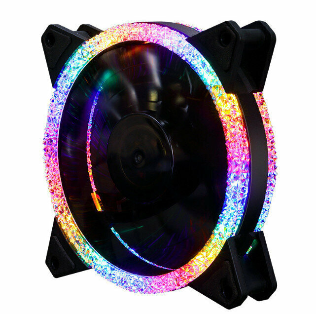 Computer Case Radiator ARGB Optical Case Fan Radiator (Auto Radiator (4pin))
