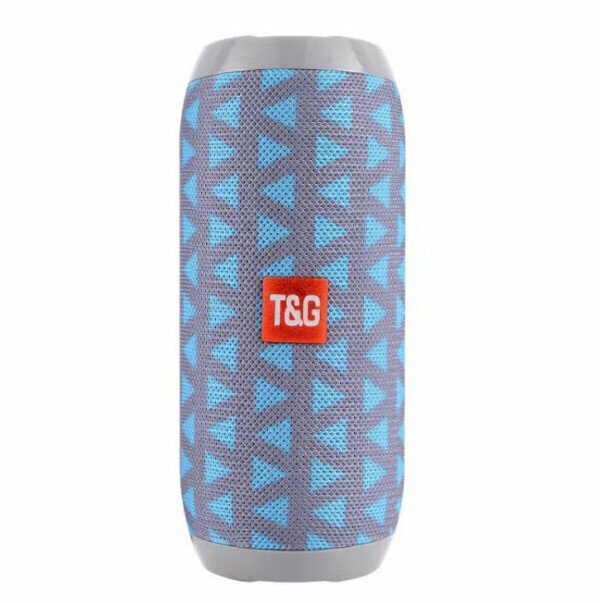 Bluetooth dual-diaphragm subwoofer (triangular blue)