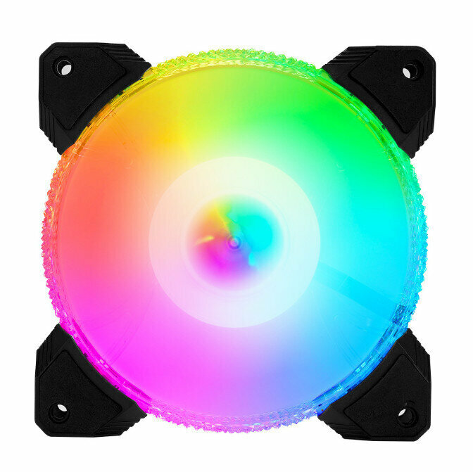 Computer Chassis Radiator Silent Chassis Fan (Diamond (Automatic Color Change) Big Four P Interface)