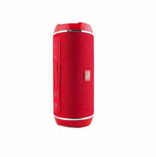 Bluetooth dual speaker stereo subwoofer (red)