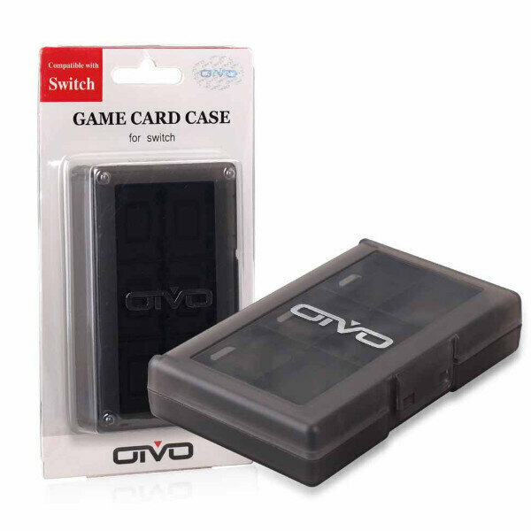 熱賣OIVO 兼容Switch遊戲卡收納盒（黑色）