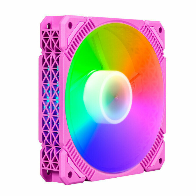 Computer Chassis CPU Radiator Phantom Large Airflow Silent Case Fan (Powder Frame Auto Phantom (Large 4pin))