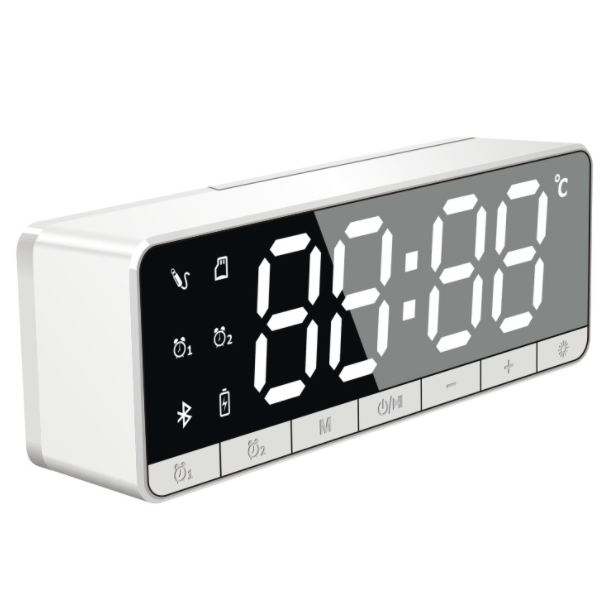 Wireless Speaker (Upgraded Dual-Cell White)