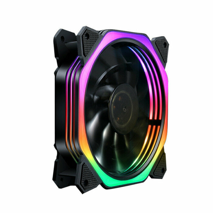 Computer Case Cooler ARGB Optical Case Fan Radiator (ARGB (5V Shenguang Motherboard Sync))