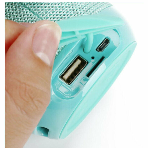 Fabric bluetooth subwoofer (green)