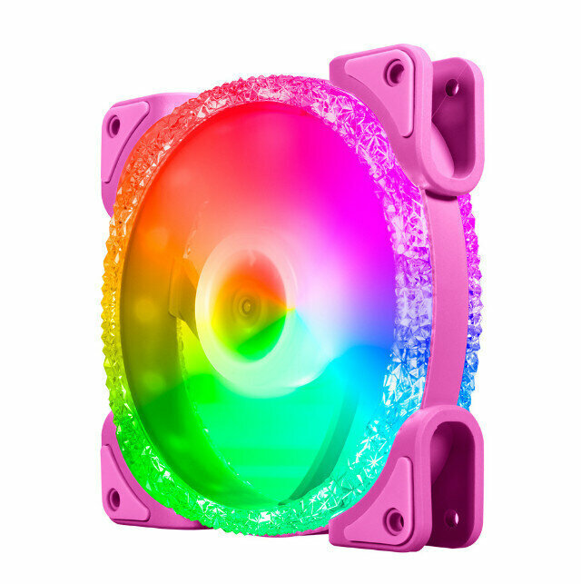 Computer Case Radiator ARGB Optical Case Fan Radiator (Auto Radiator (4pin))