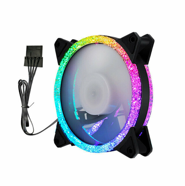 Computer Case Radiator ARGB Optical Case Fan Radiator (Auto Radiator (4pin))