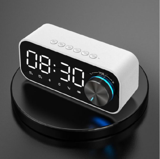 Outdoor home speaker (white (double alarm clock + night light + APP intelligent control))