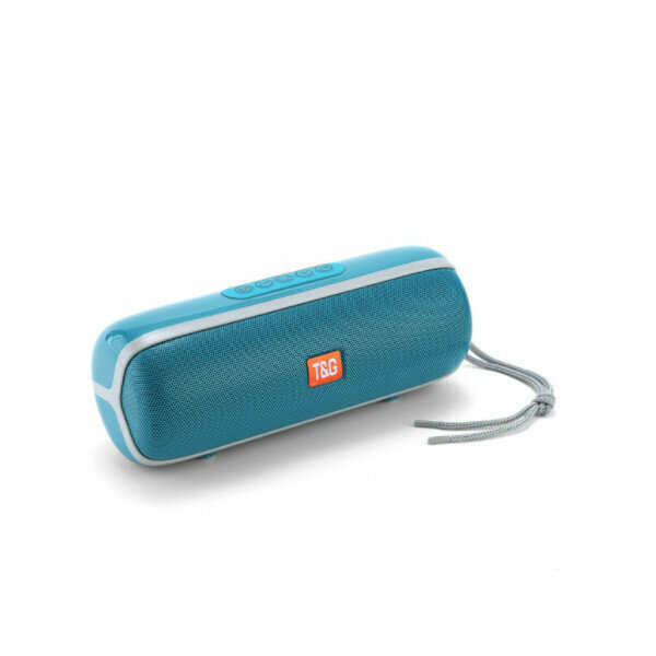 Outdoor portable bluetooth subwoofer (peacock blue)