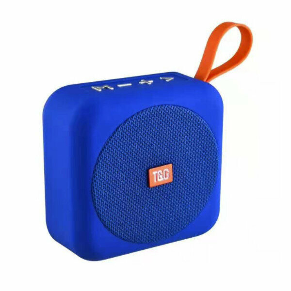 Square bluetooth subwoofer (blue)